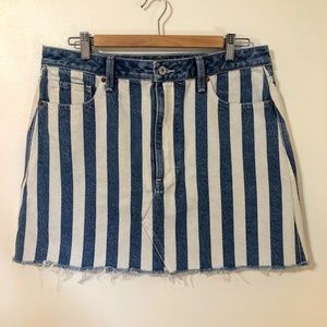 Abercrombie & Fitch Jean Skirt